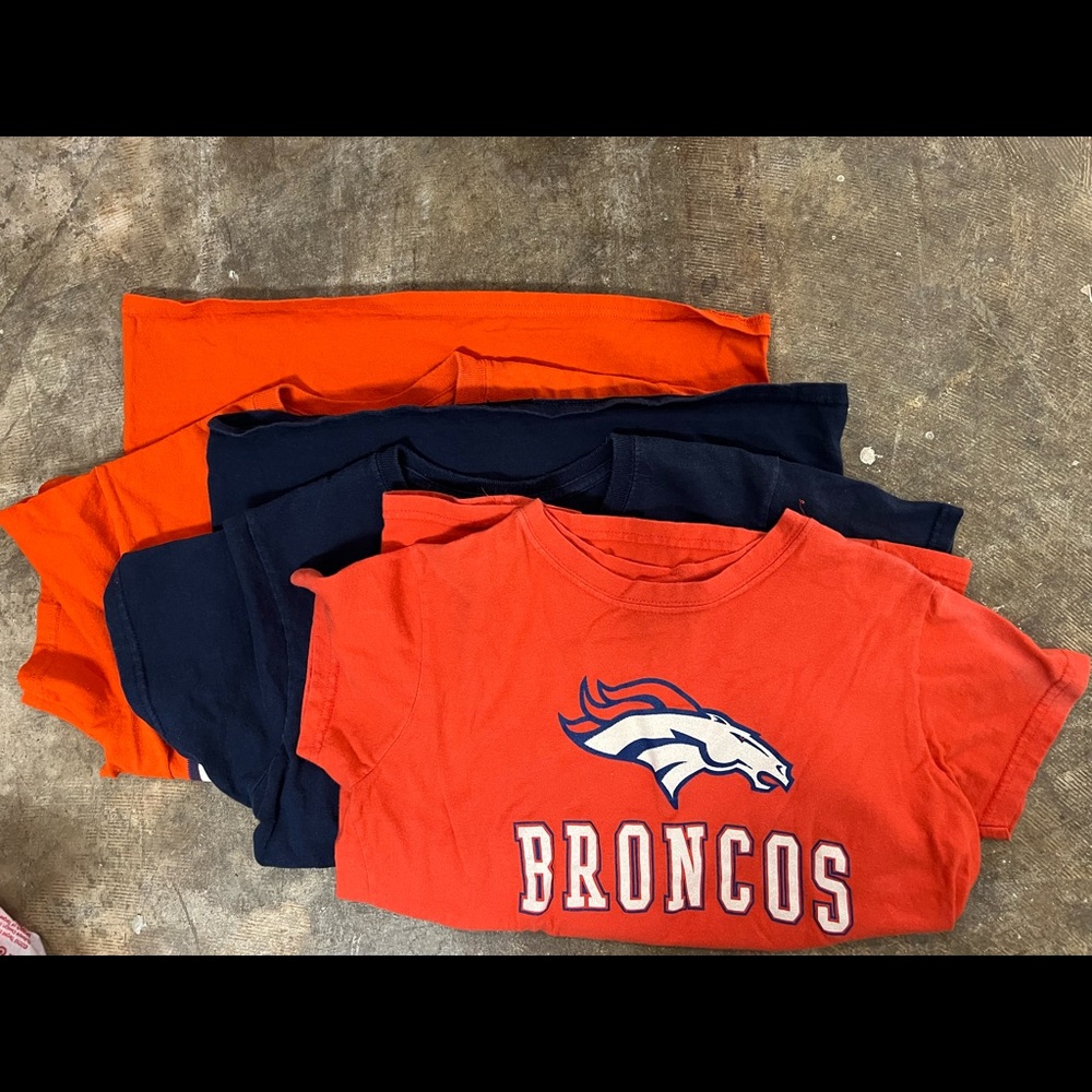 Denver Broncos TShirt Lot